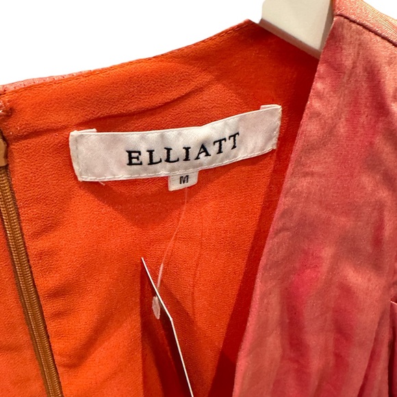 Brand new ELLIATT GOLDEN DRESS ORANGE/GOLD SIZE Medium - Picture 3 of 10